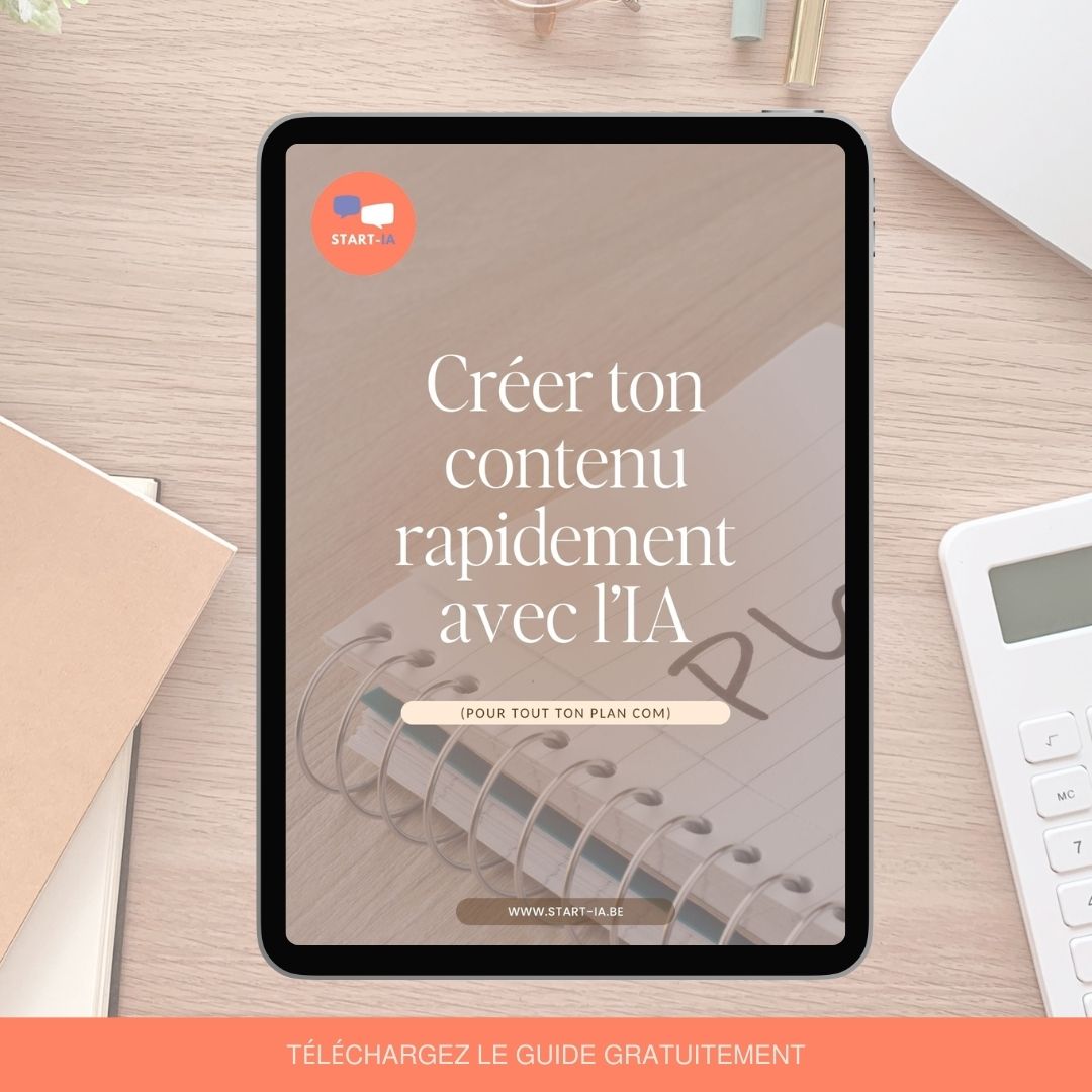 Mock up-FREEBIE 4 - start ia now-Créer ton contenu avec l'IA